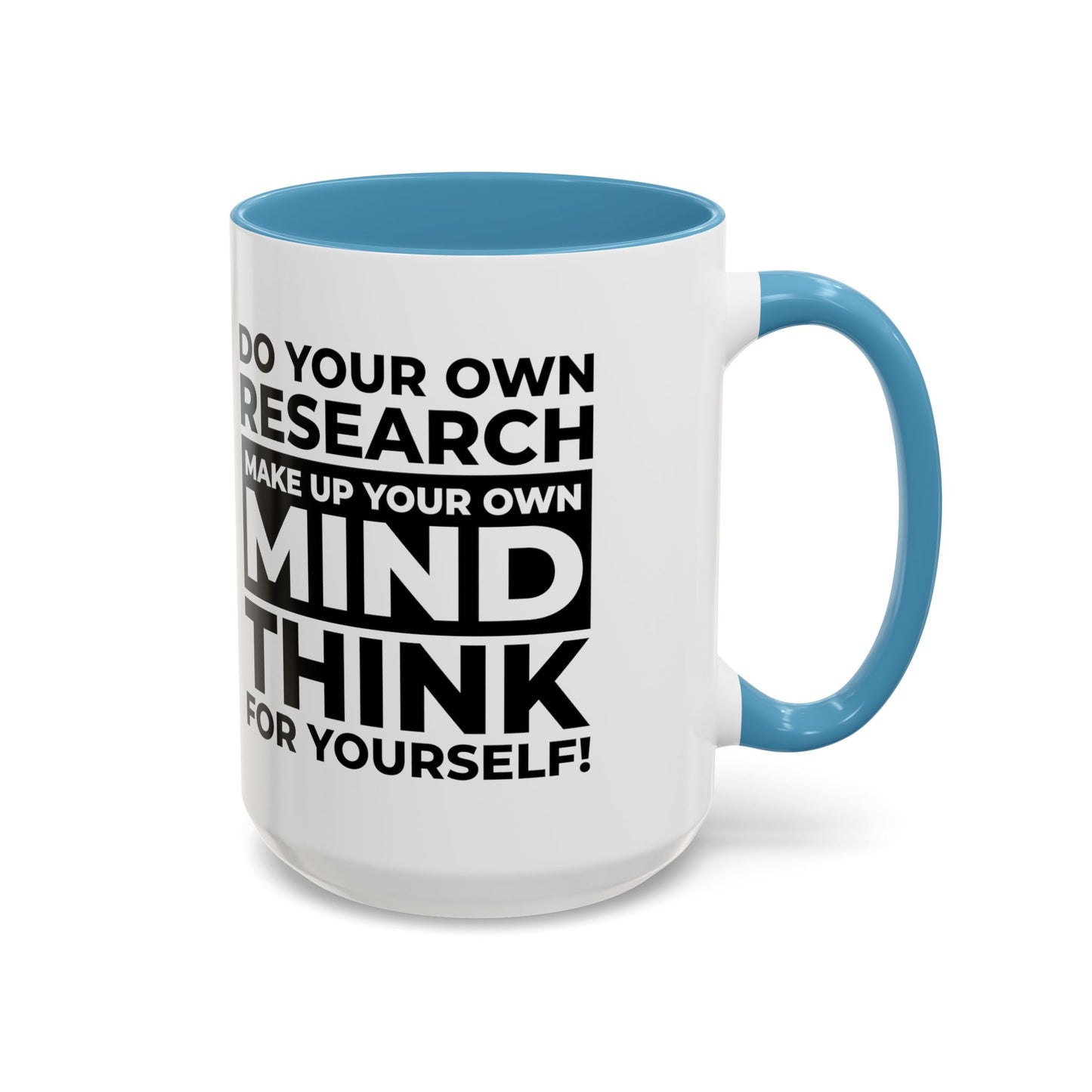 'Think for Yourself' Color Mug (5 Colors)