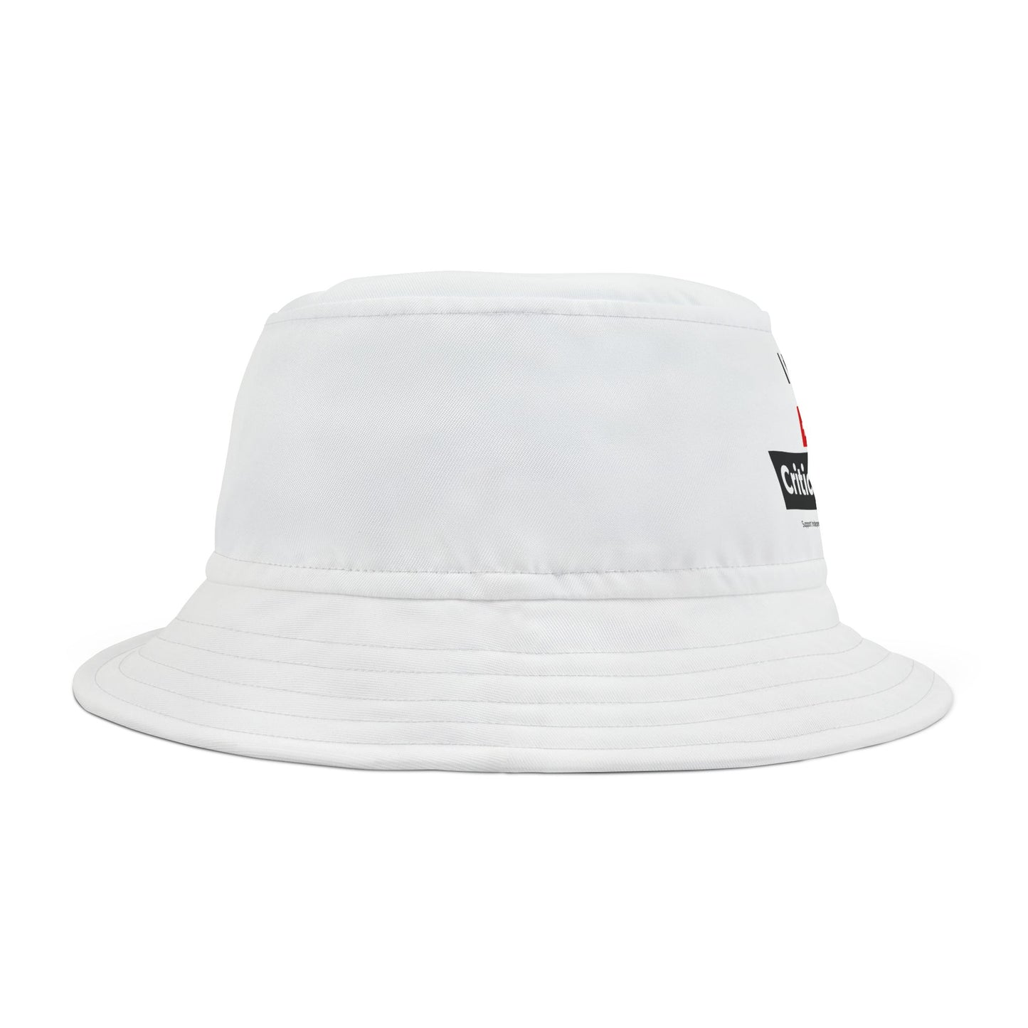 'Tested Positive for Critical Thinking' Bucket Hat