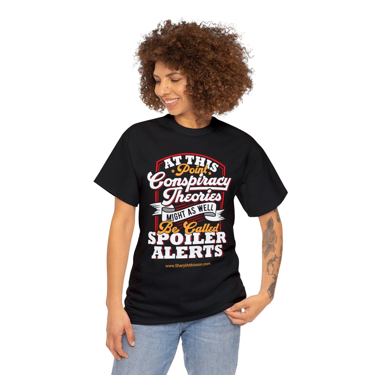 'Conspiracy Theories...Spoiler Alert' Vintage T-Shirt (10 colors)