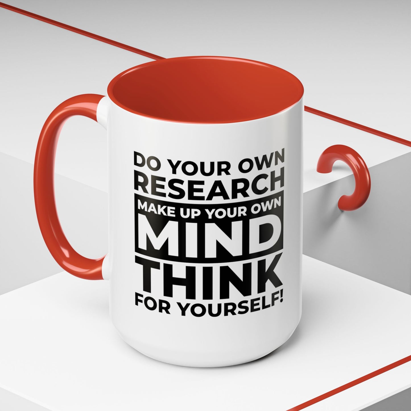 'Think for Yourself' Color Mug (5 Colors)