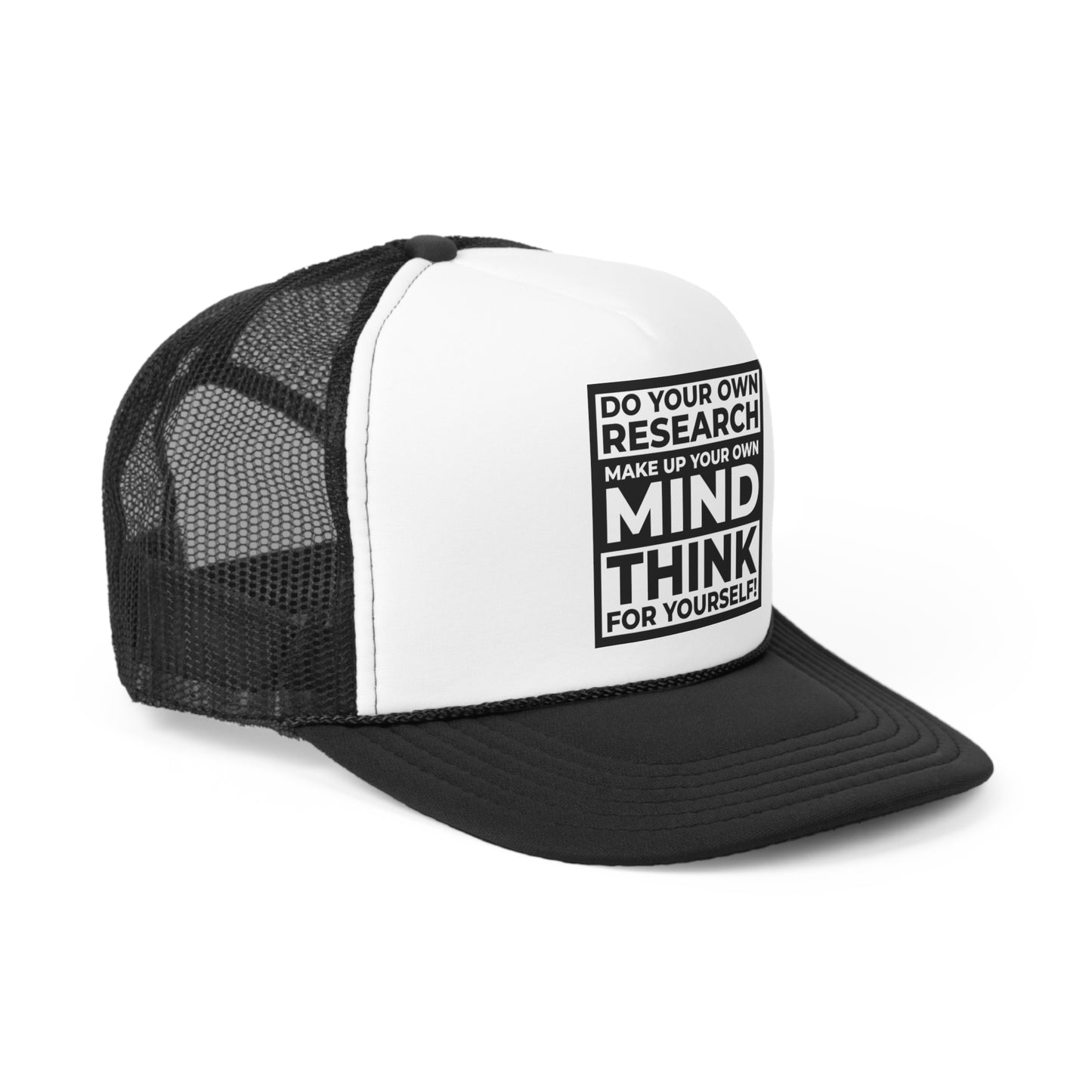 'Think for Yourself' Trucker Cap (4 color combos)