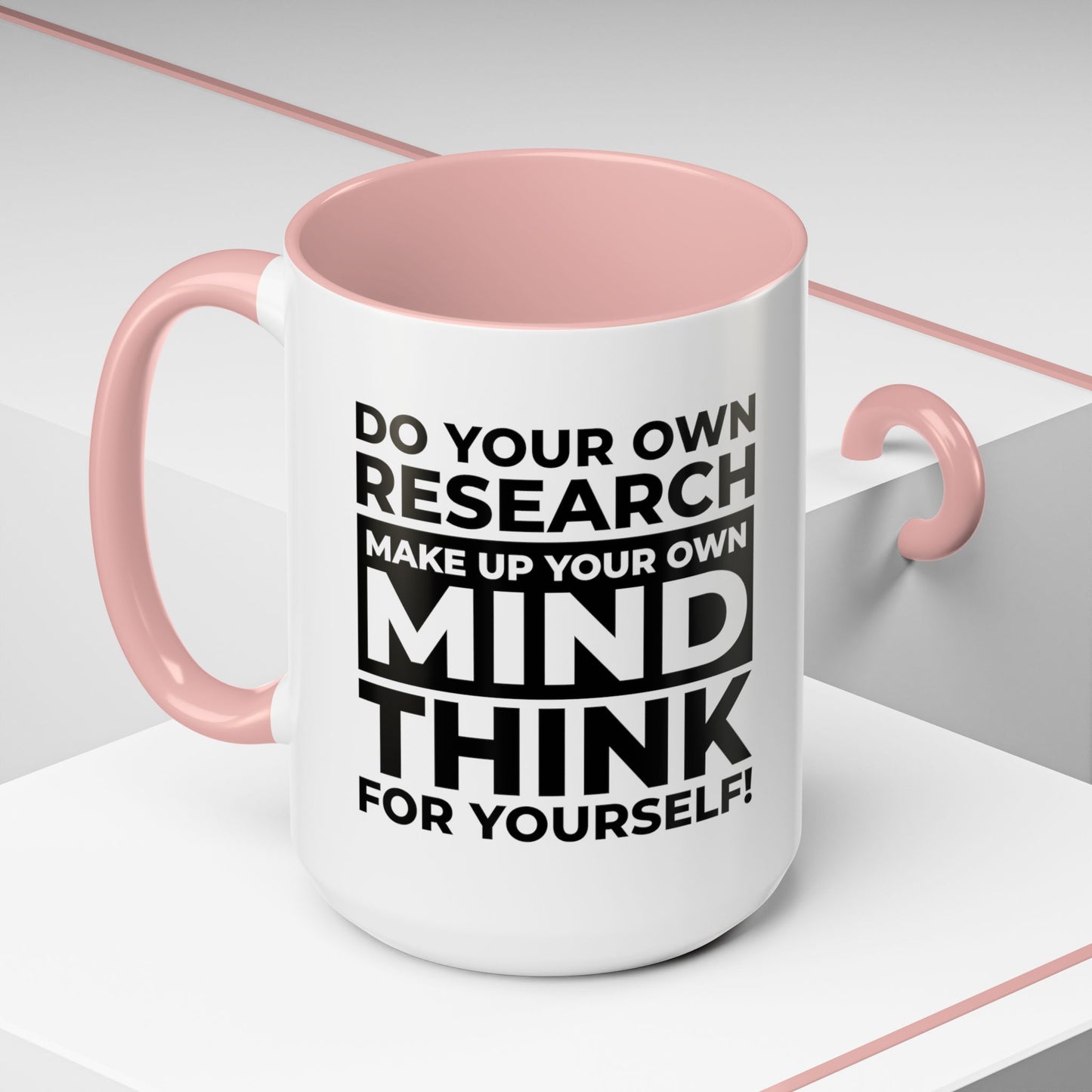 'Think for Yourself' Color Mug (5 Colors)