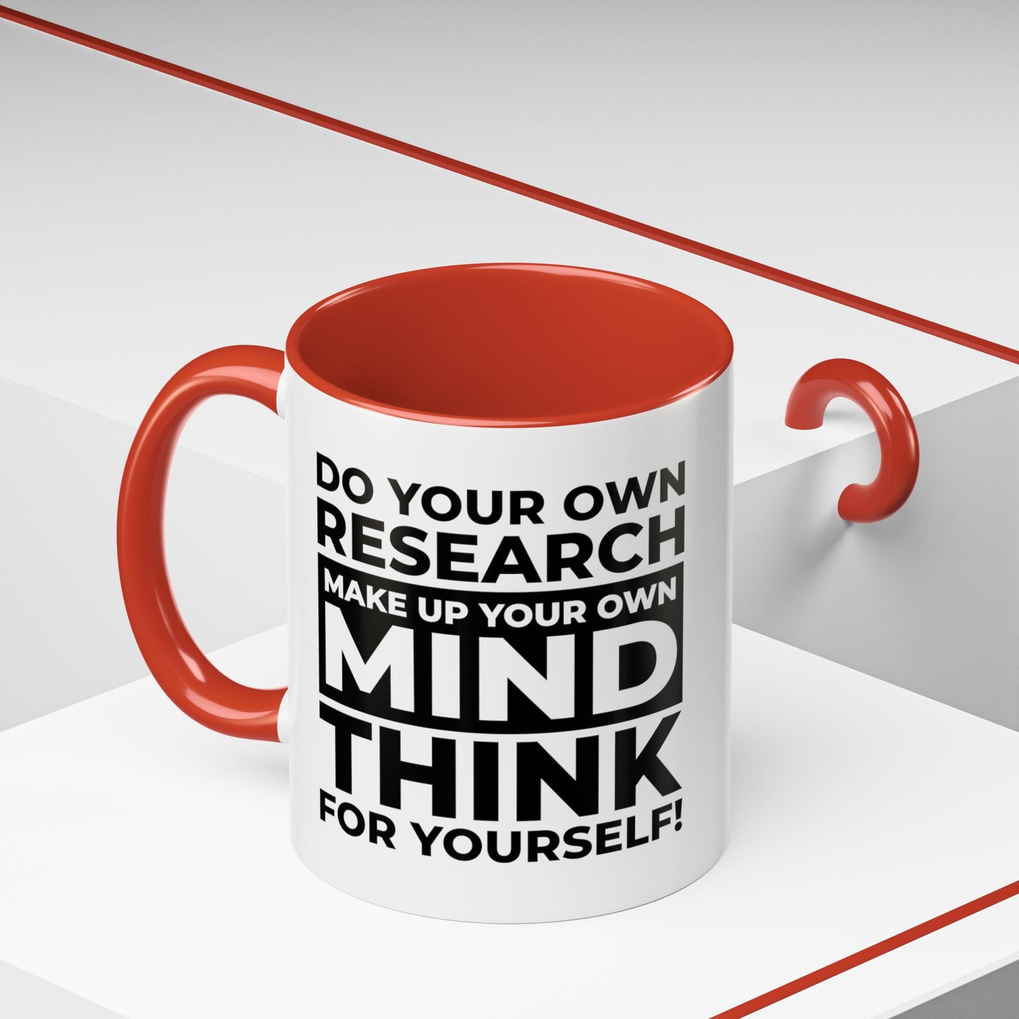 'Think for Yourself' Color Mug (5 Colors)