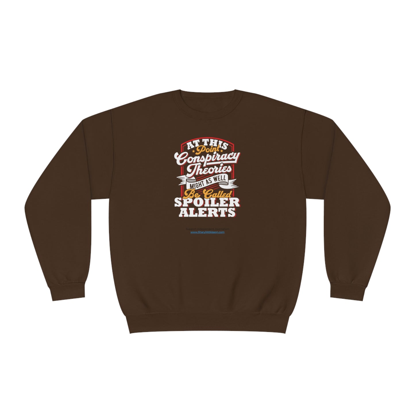 Unisex 'Spoiler Alert' Crewneck Sweatshirt (10 colors)