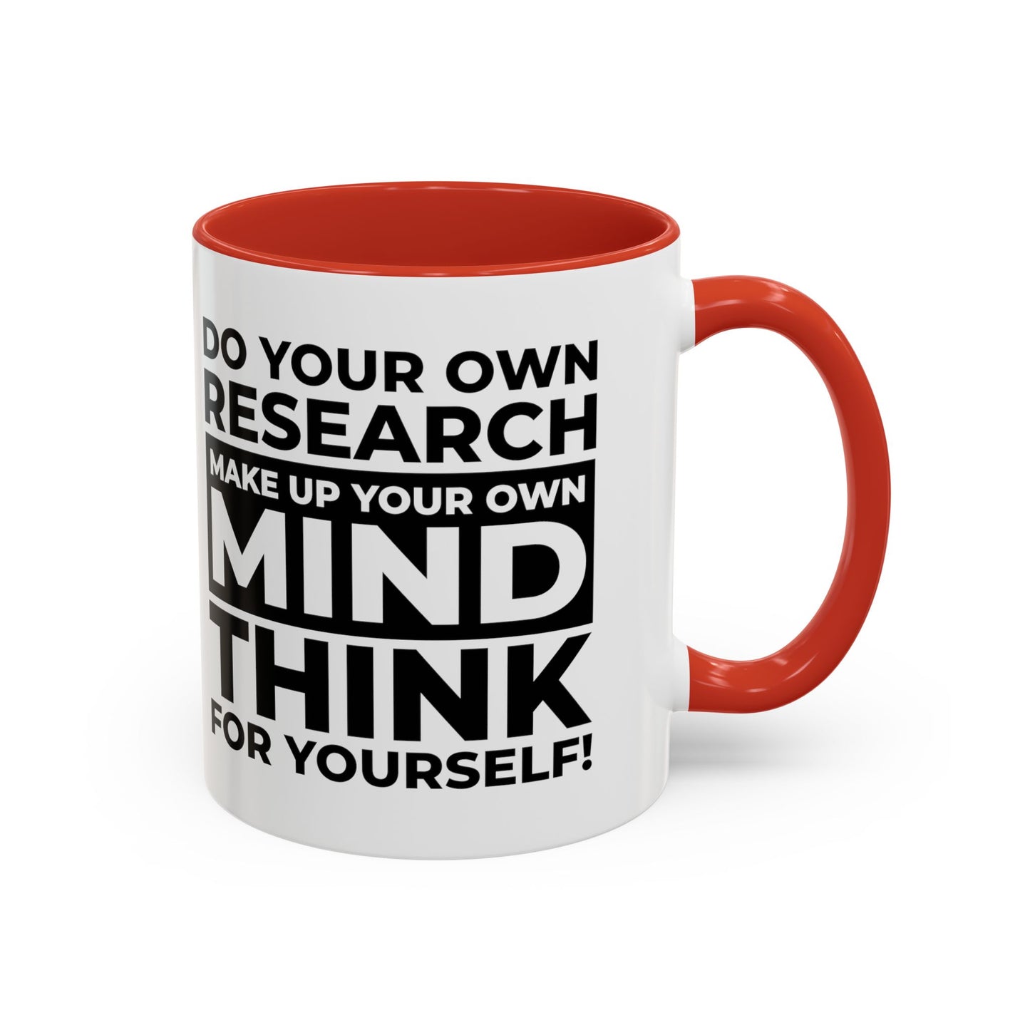 'Think for Yourself' Color Mug (5 Colors)