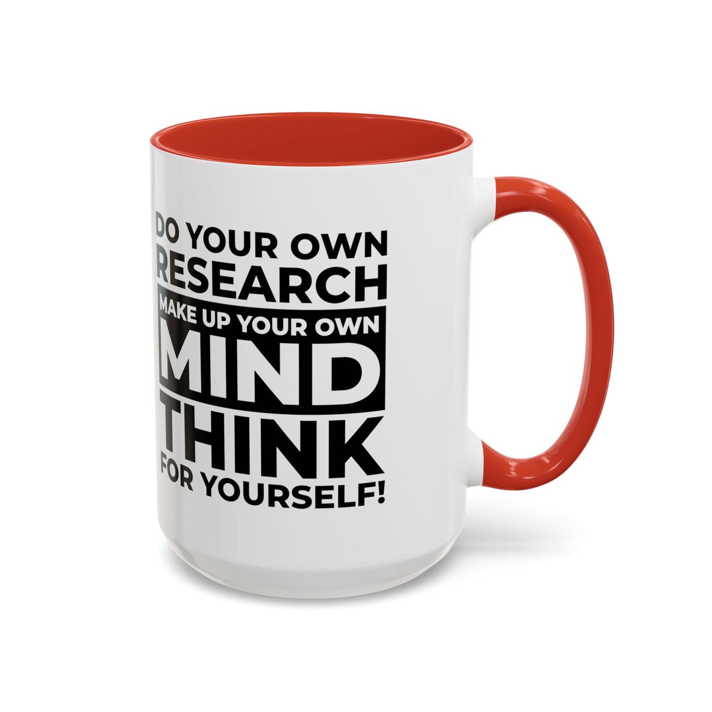 'Think for Yourself' Color Mug (5 Colors)