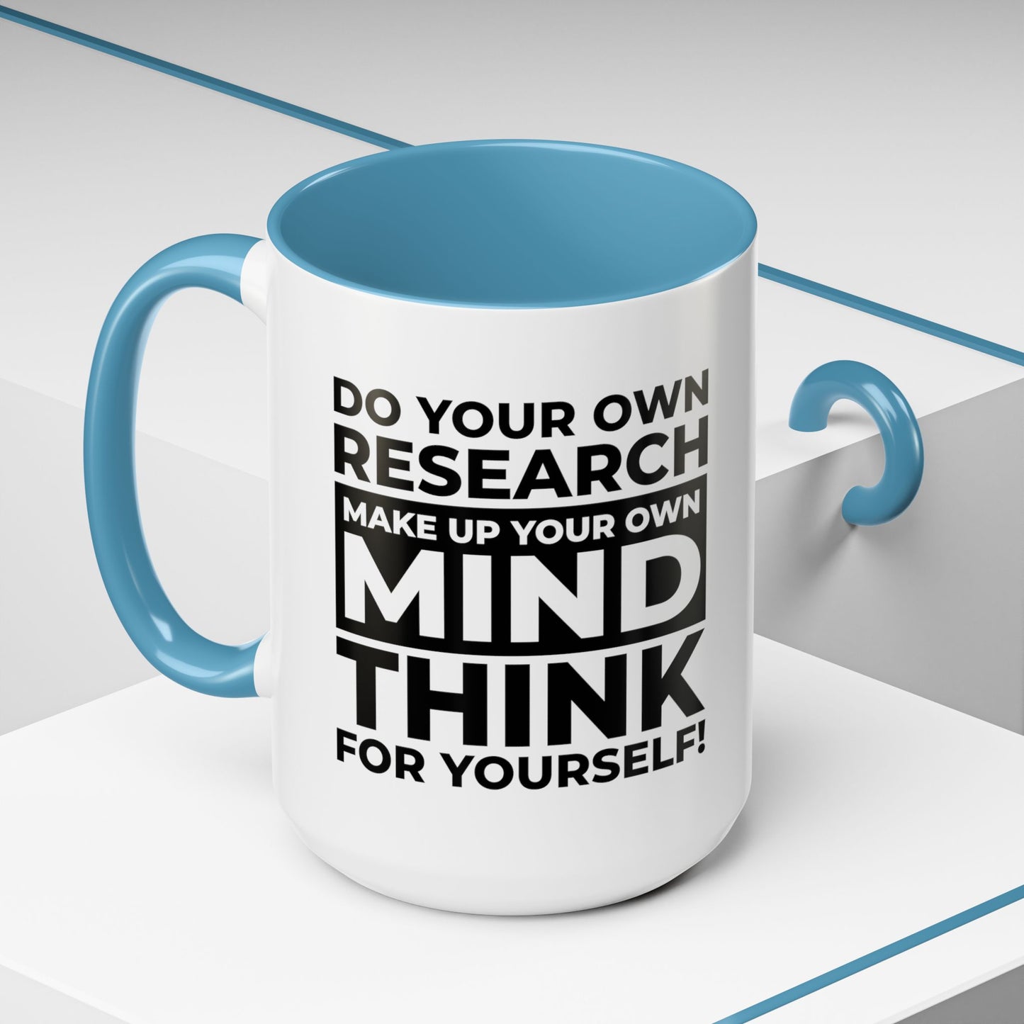 'Think for Yourself' Color Mug (5 Colors)