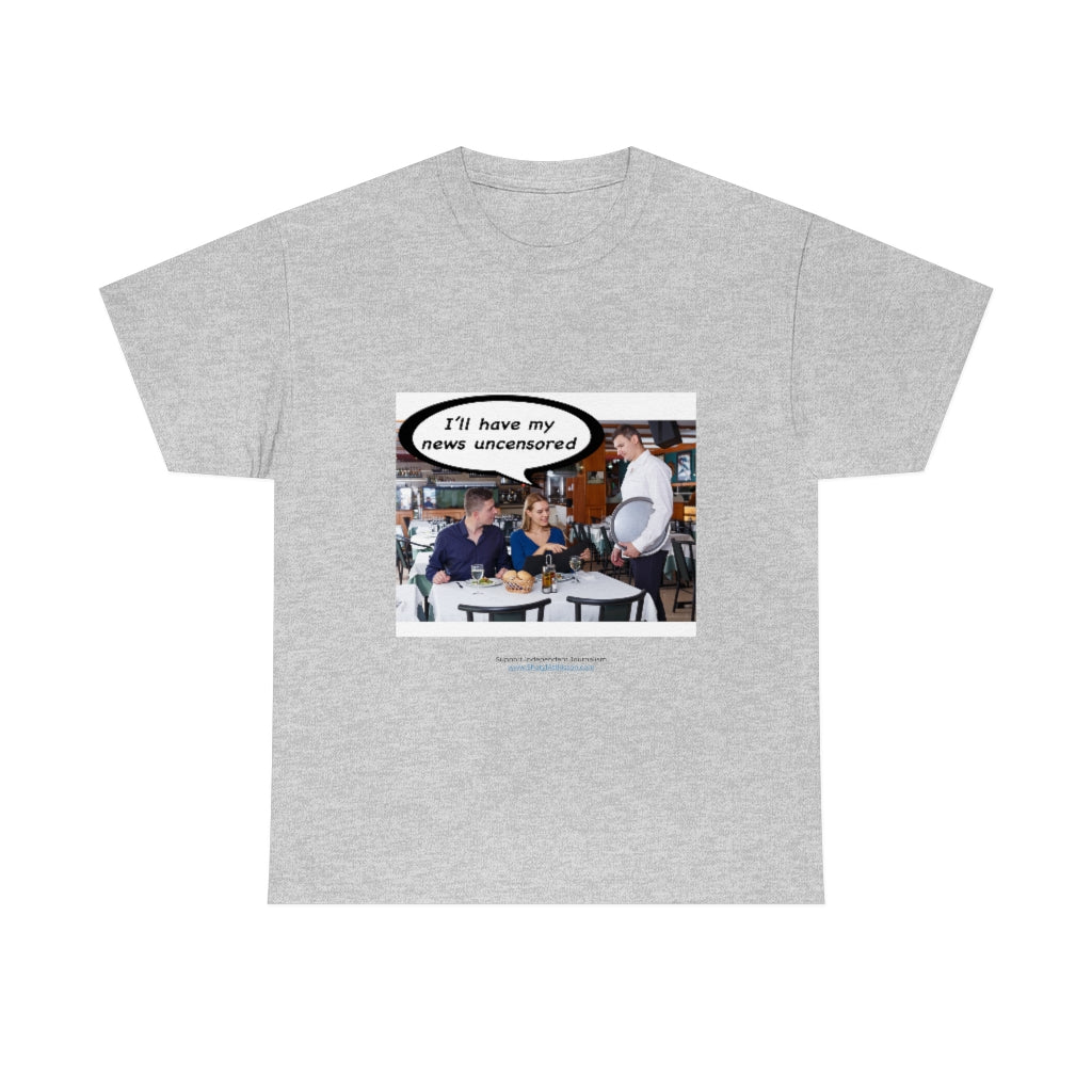 "Uncensored News" T-Shirt (9 colors)