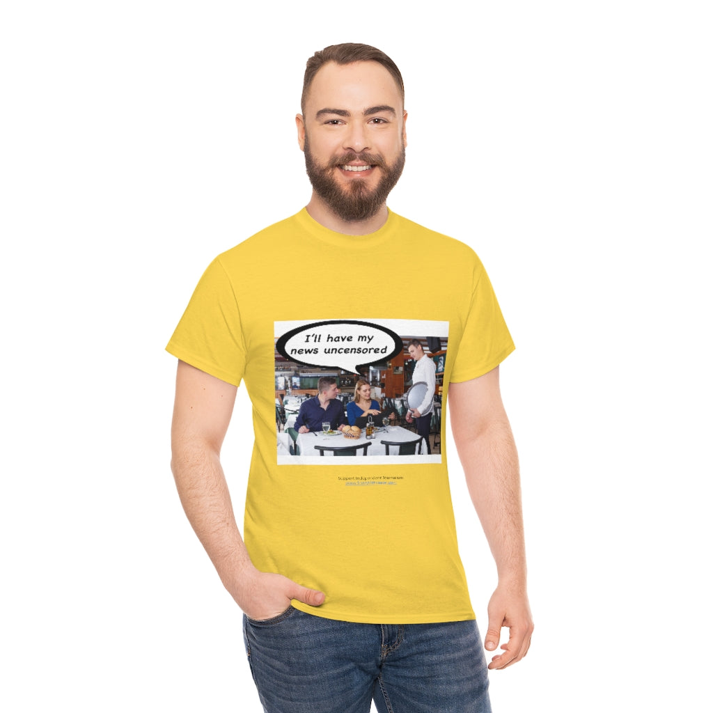 "Uncensored News" T-Shirt (9 colors)