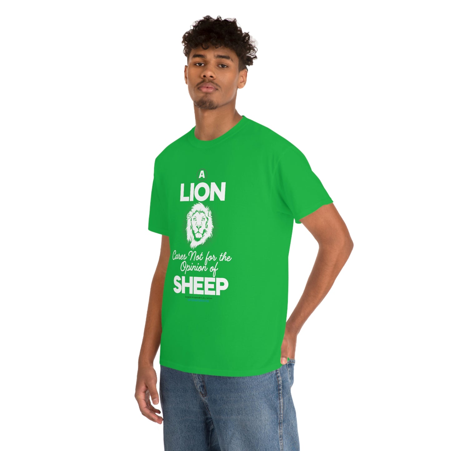 'A Lion Cares Not for...Sheep' T-Shirt (8 colors)