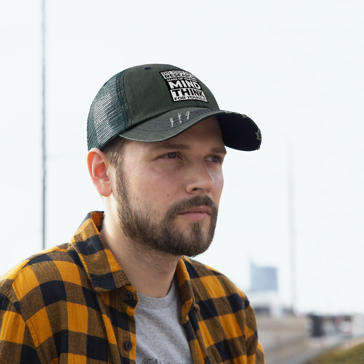 'Think For Yourself' Trucker Hat