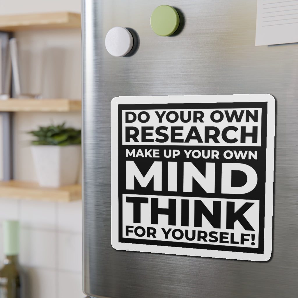 "Think for Yourself" Vinyl Magnets (3 sizes)