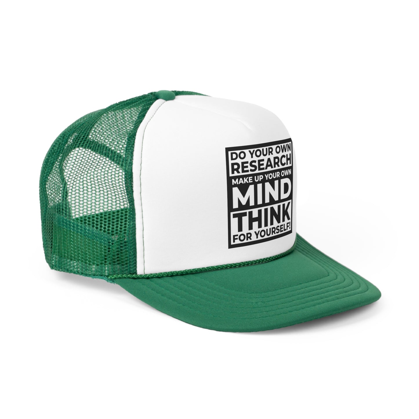 'Think for Yourself' Trucker Cap (4 color combos)