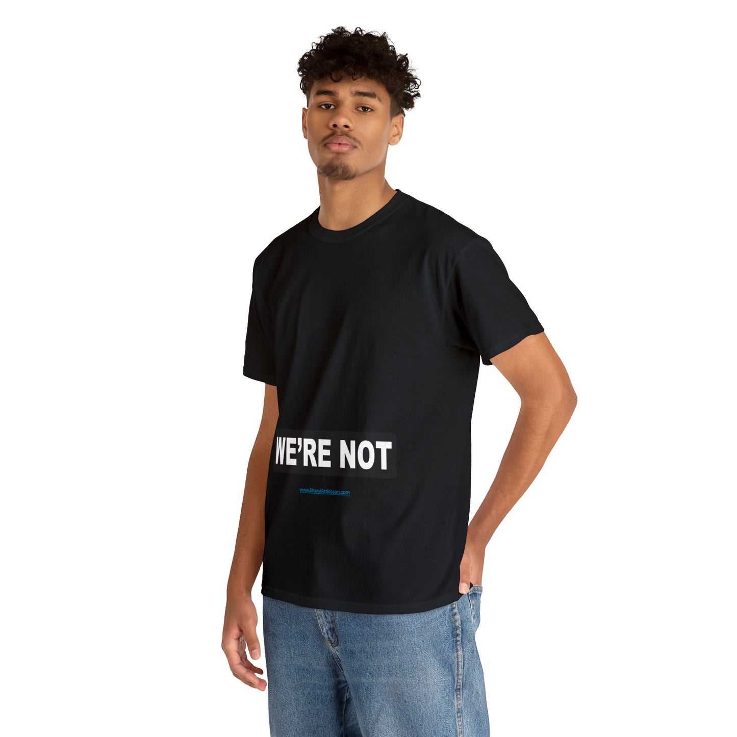 'They Think We're Stupid. We're Not' T-Shirt (Black Rectangle/10 colors)