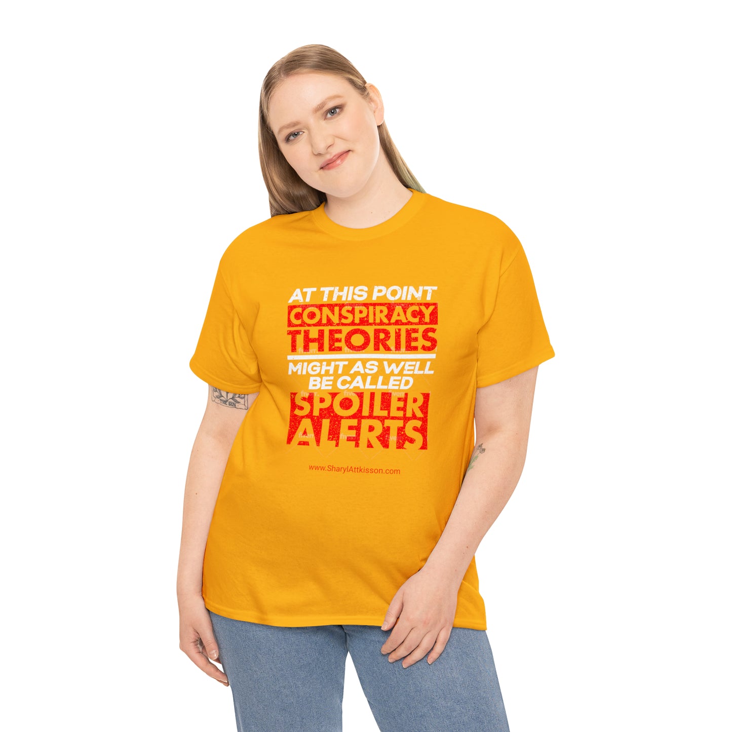 'Conspiracy Theories...Spoiler Alert' T-Shirt (8 colors)