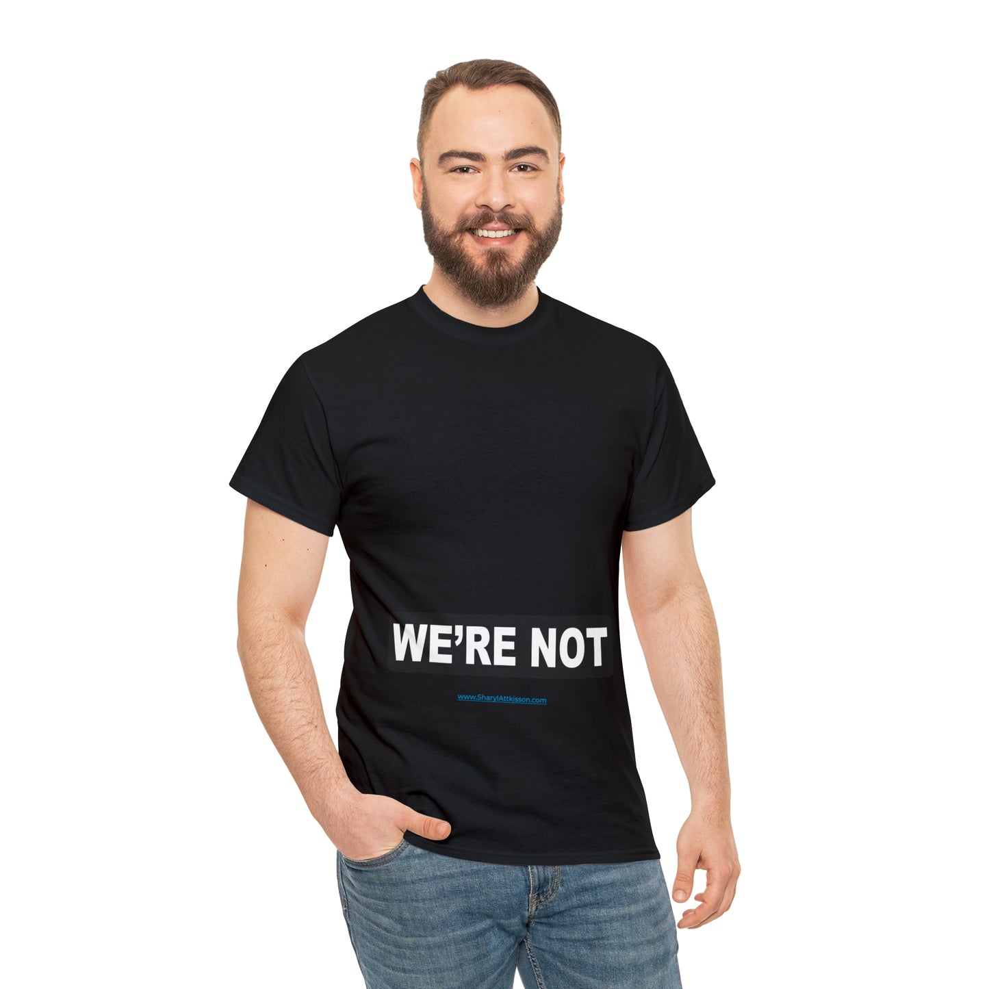 'They Think We're Stupid. We're Not' T-Shirt (Black Rectangle/10 colors)