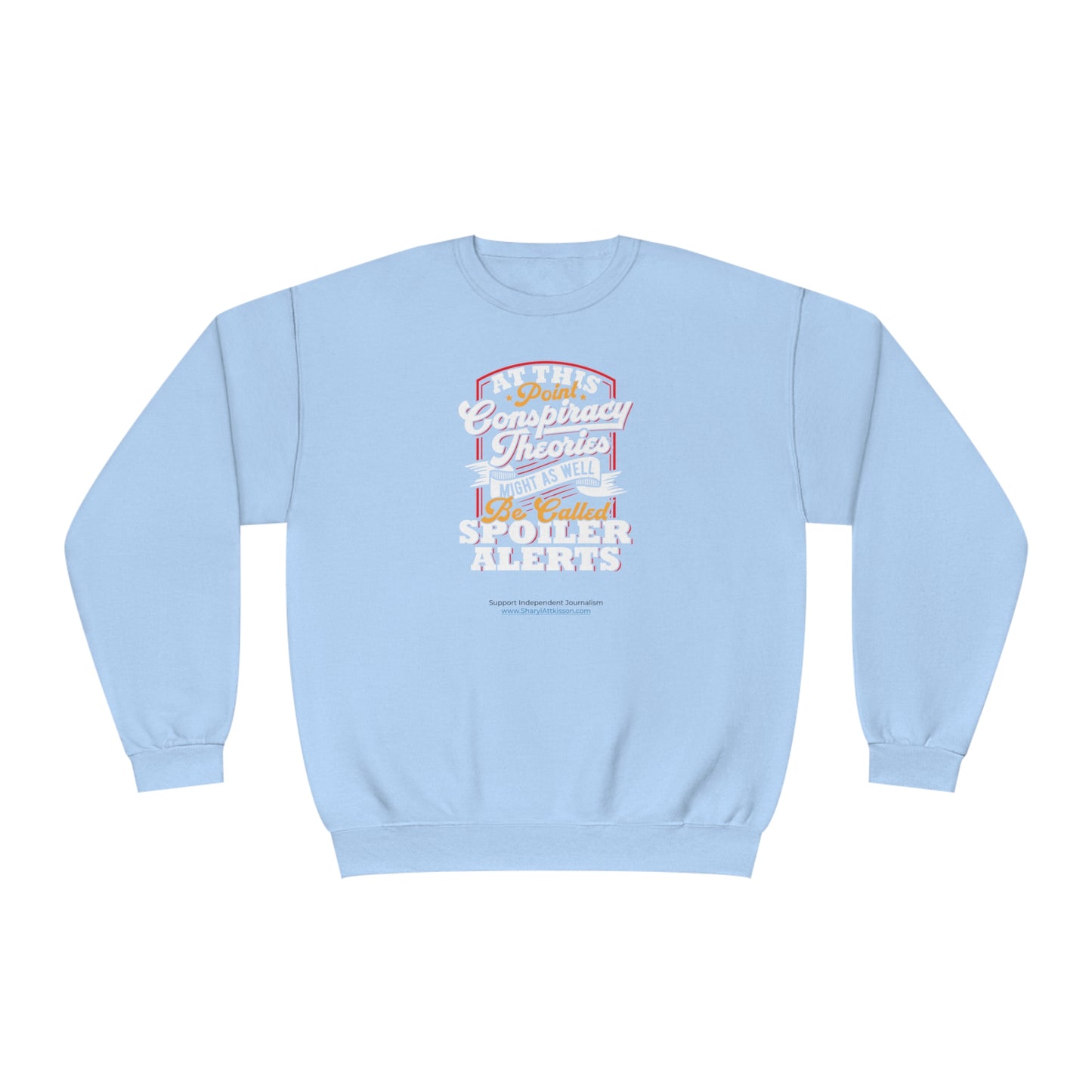 Unisex 'Spoiler Alert' Crewneck Sweatshirt (10 colors)