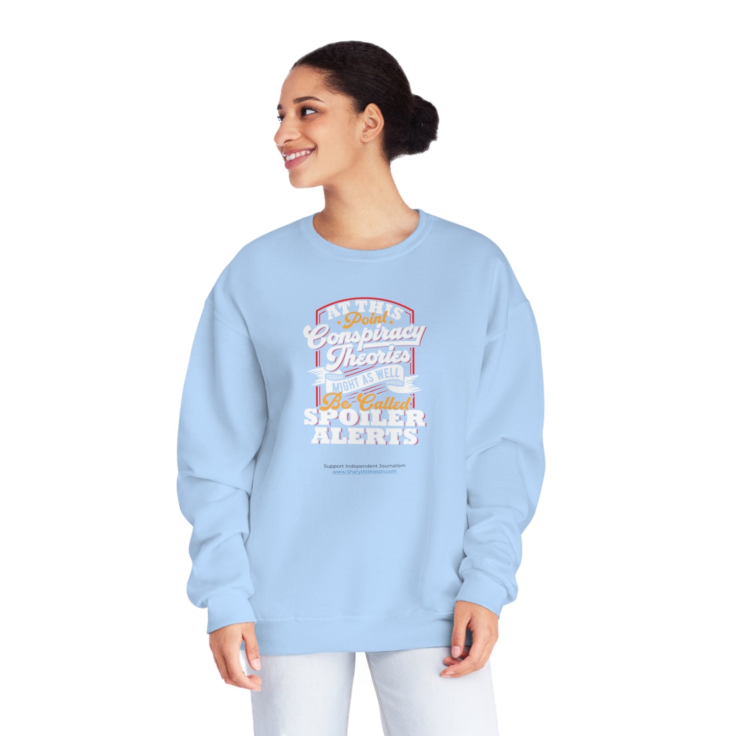 Unisex 'Spoiler Alert' Crewneck Sweatshirt (10 colors)