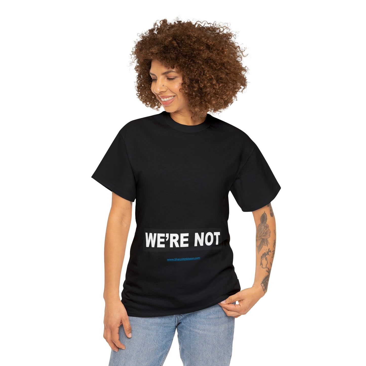 'They Think We're Stupid. We're Not' T-Shirt (Black Rectangle/10 colors)