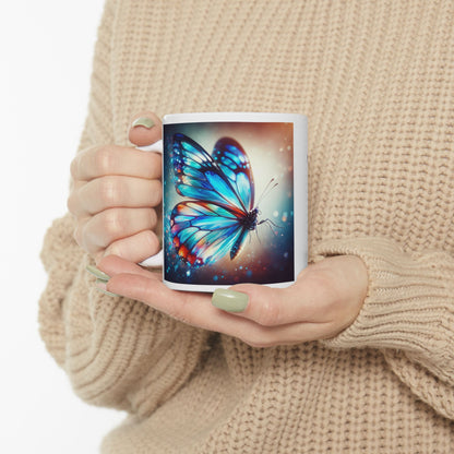 'The Truth Finds a Way to be Told' Butterfly Mug