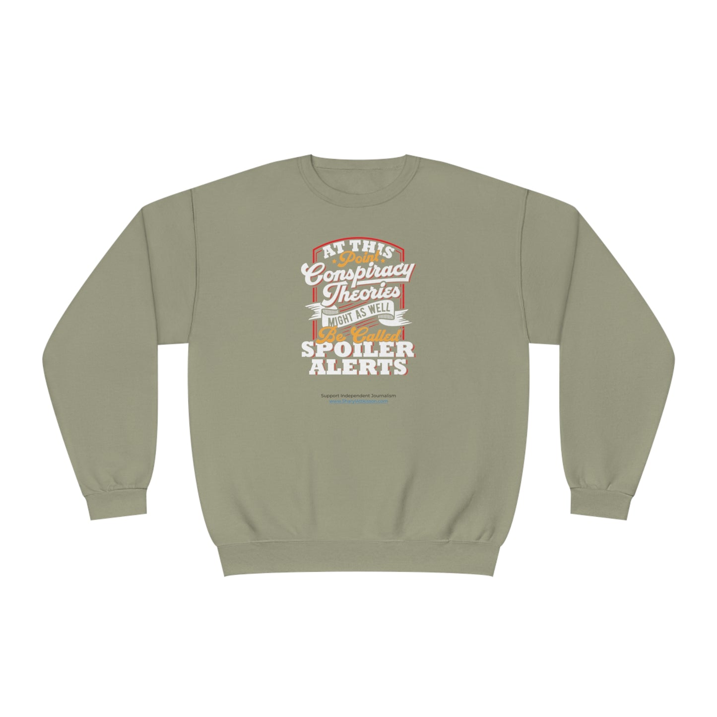 Unisex 'Spoiler Alert' Crewneck Sweatshirt (10 colors)