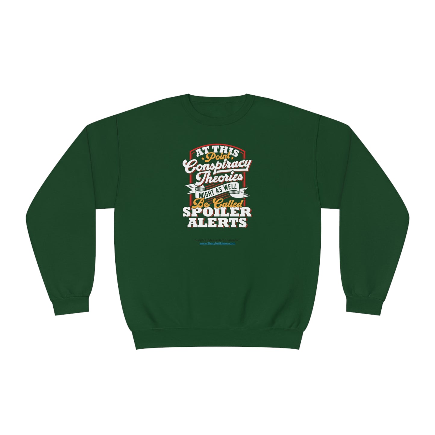 Unisex 'Spoiler Alert' Crewneck Sweatshirt (10 colors)