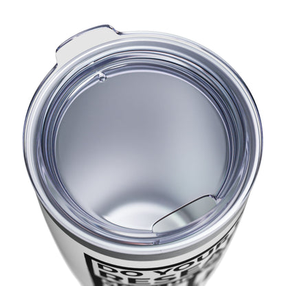 'Think for Yourself' Tumbler (White)