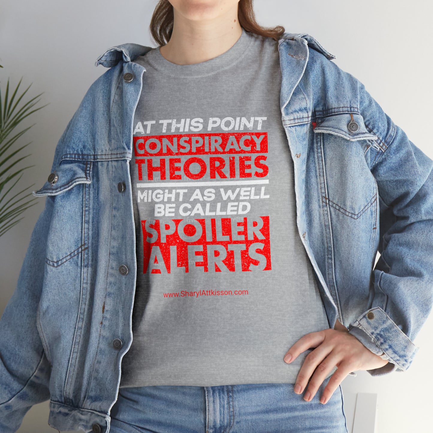 'Conspiracy Theories...Spoiler Alert' T-Shirt (8 colors)