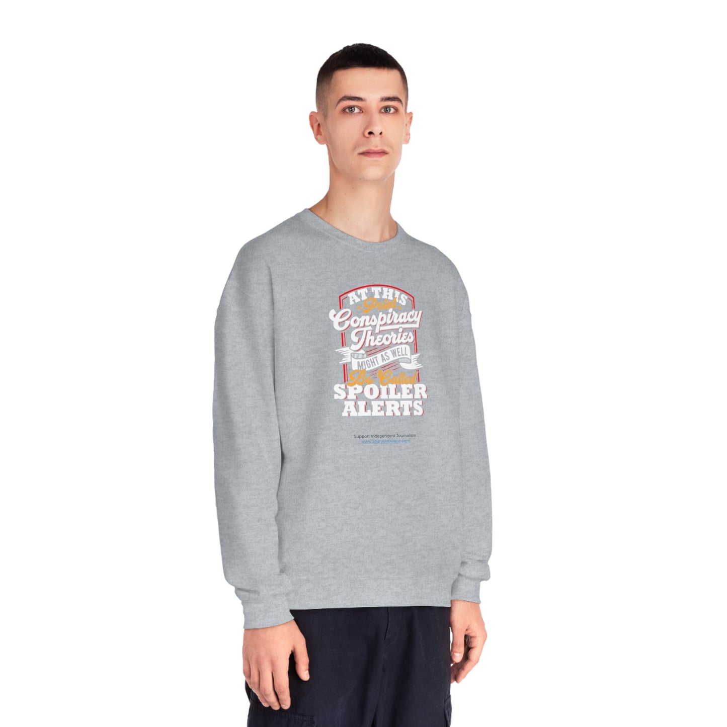 Unisex 'Spoiler Alert' Crewneck Sweatshirt (10 colors)