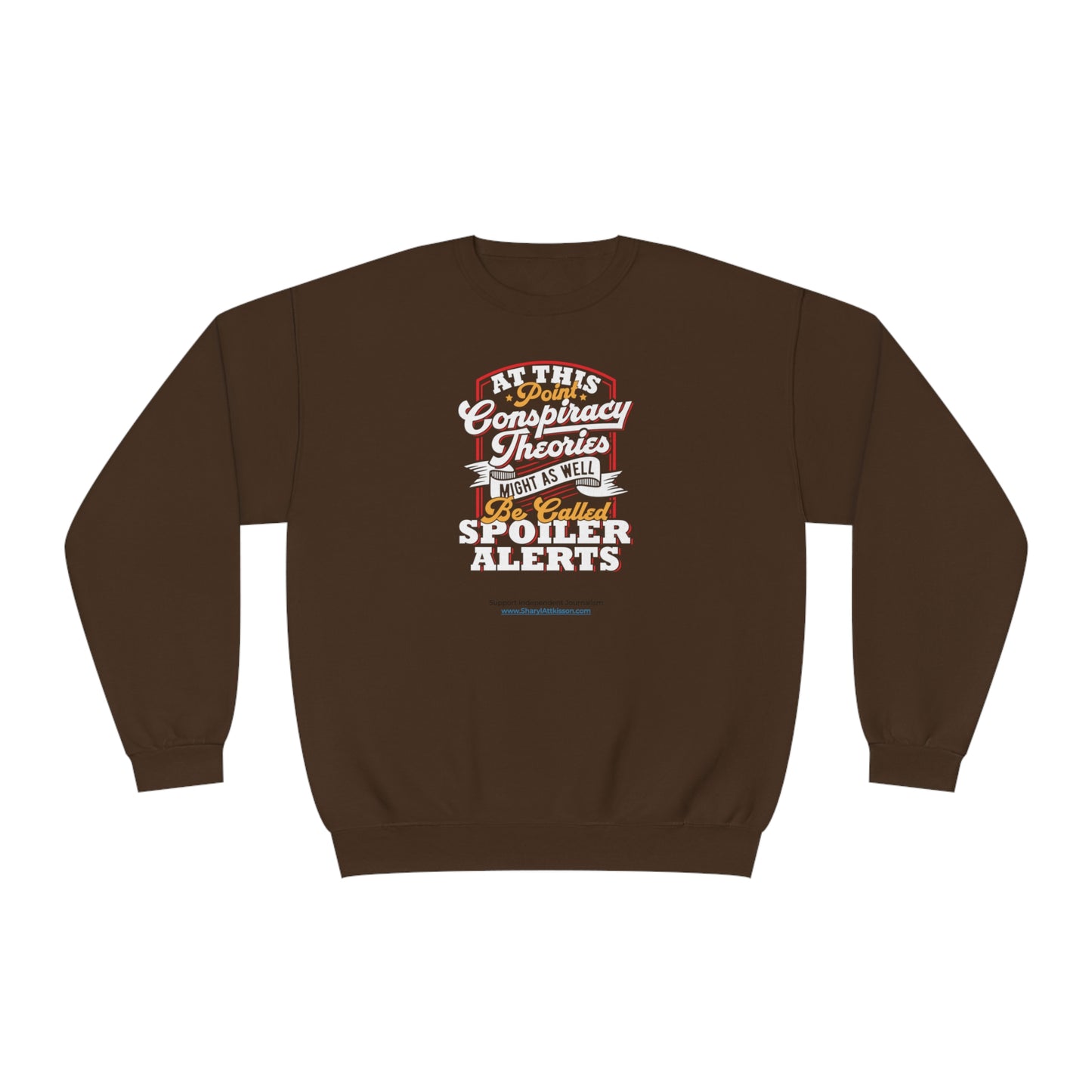 Unisex 'Spoiler Alert' Crewneck Sweatshirt (10 colors)