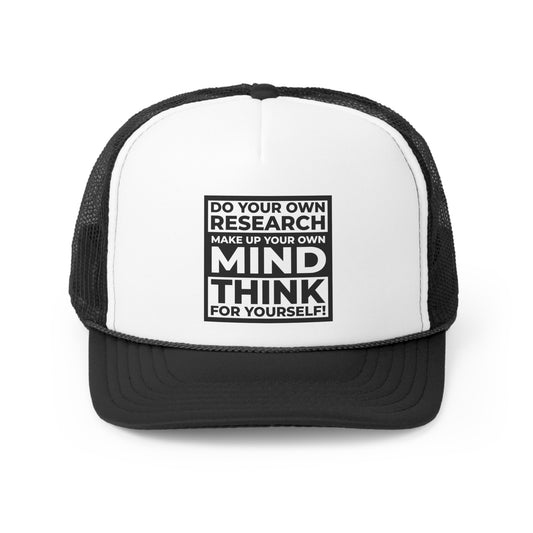 'Think for Yourself' Trucker Cap (4 color combos)