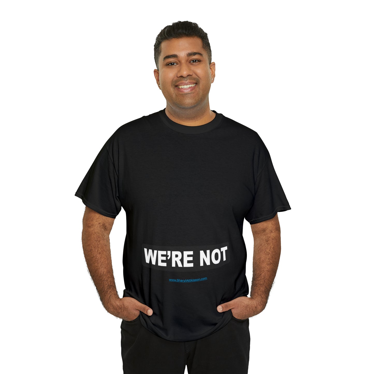 'They Think We're Stupid. We're Not' T-Shirt (Black Rectangle/10 colors)