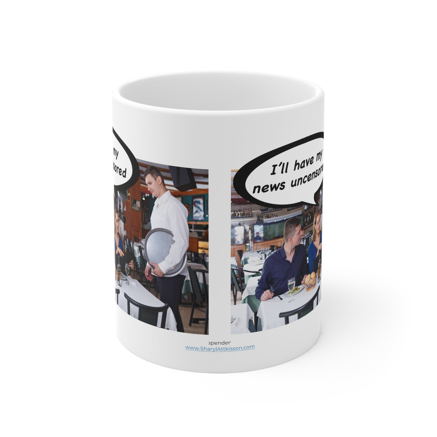 "Uncensored News" Mug