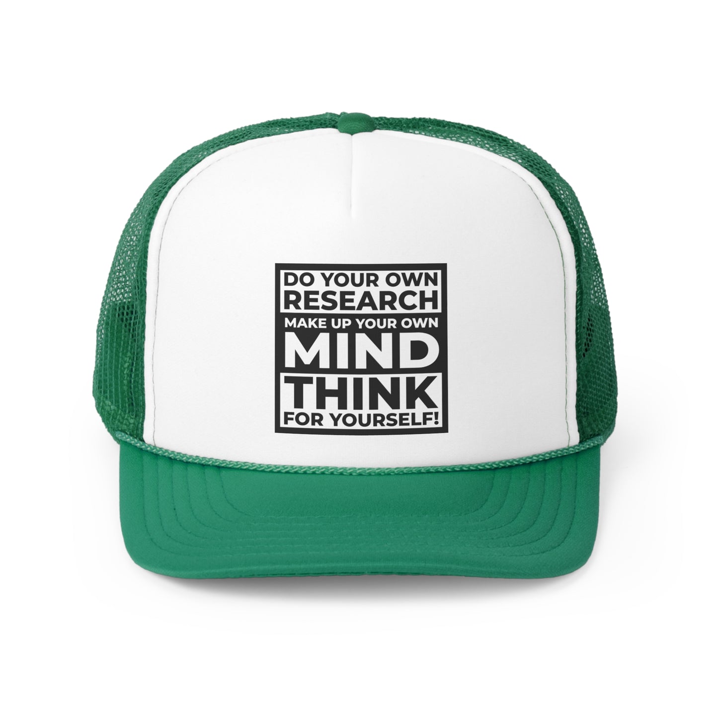 'Think for Yourself' Trucker Cap (4 color combos)