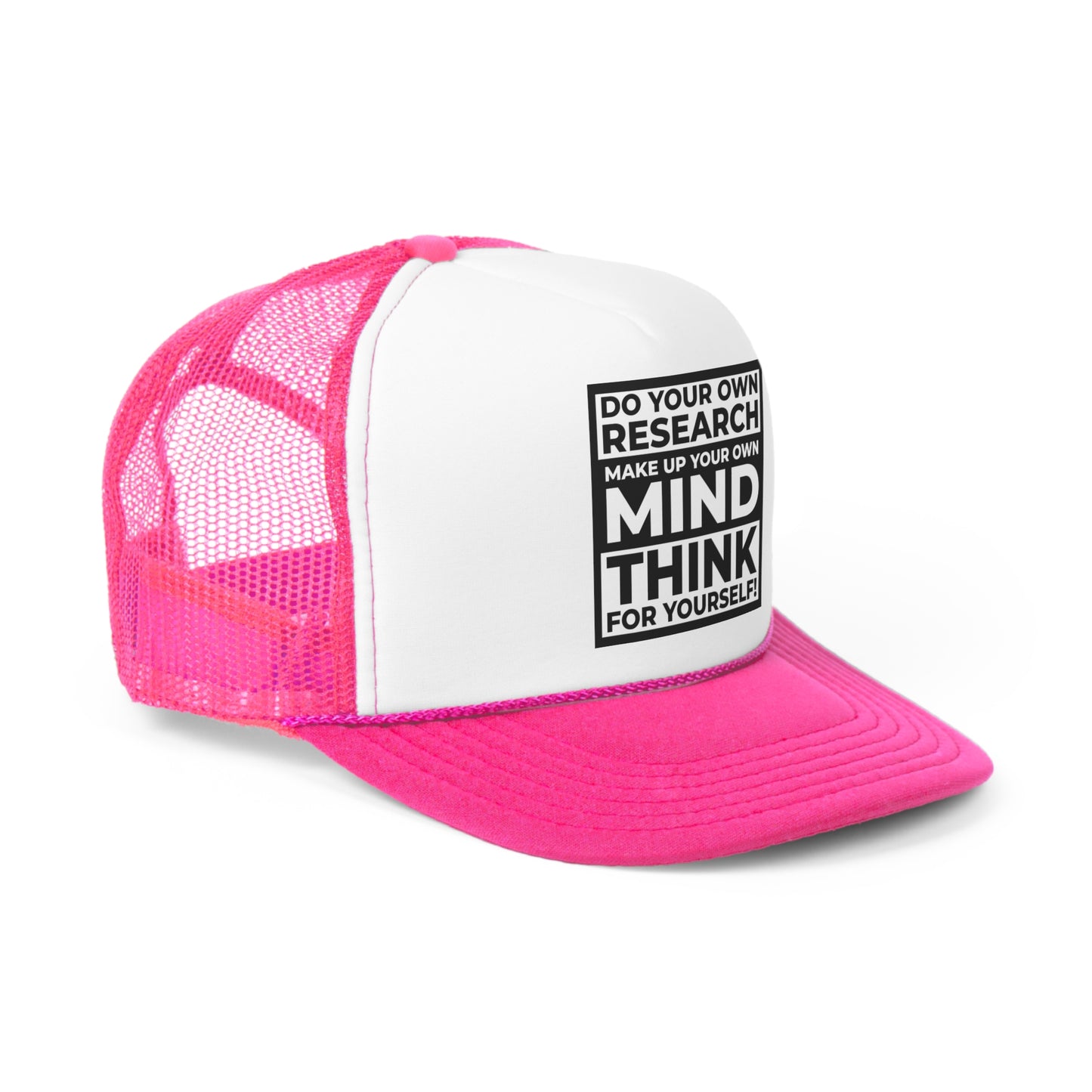 'Think for Yourself' Trucker Cap (4 color combos)