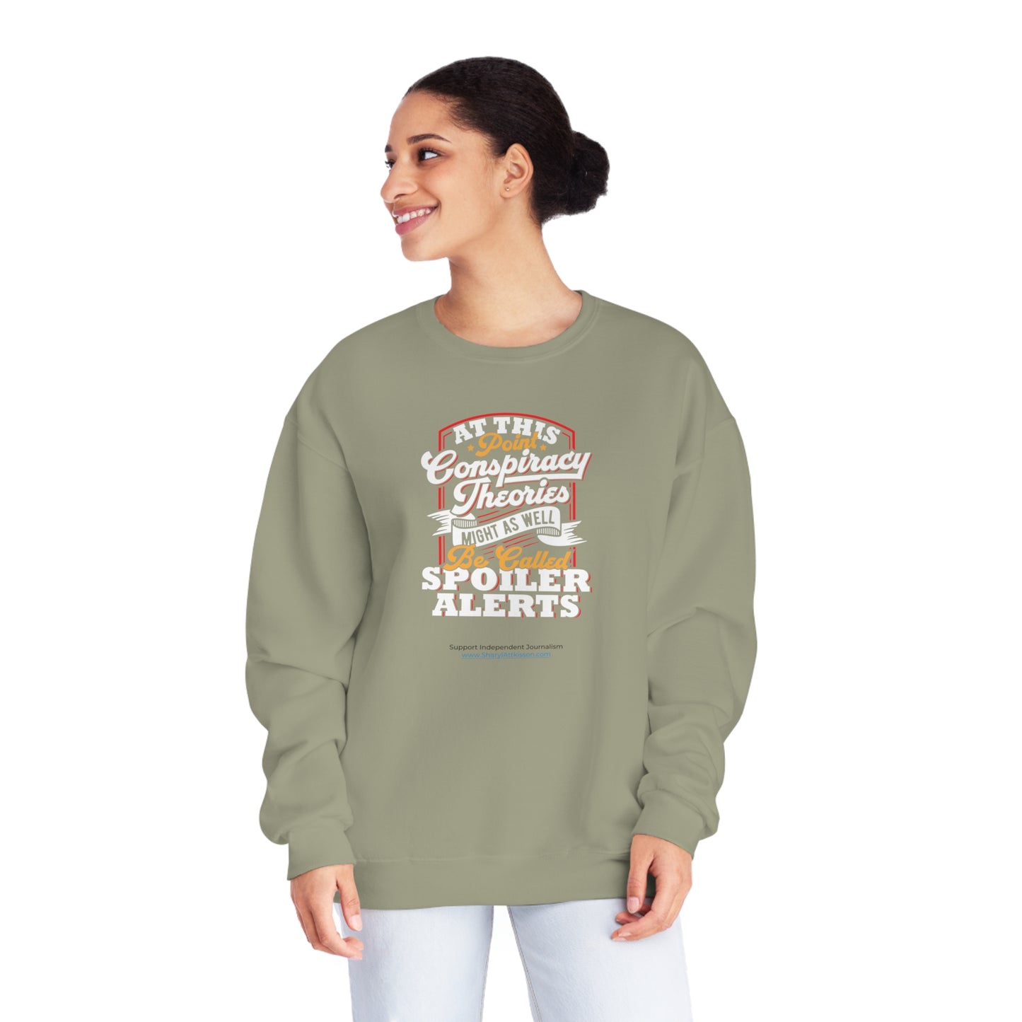 Unisex 'Spoiler Alert' Crewneck Sweatshirt (10 colors)