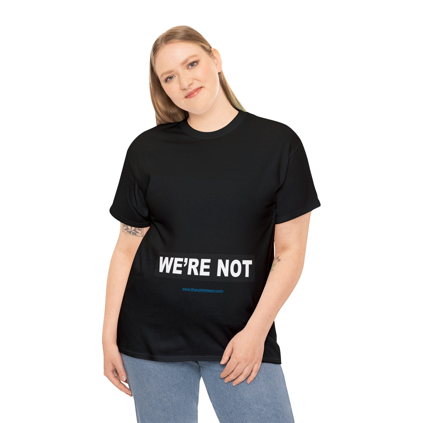 'They Think We're Stupid. We're Not' T-Shirt (Black Rectangle/10 colors)