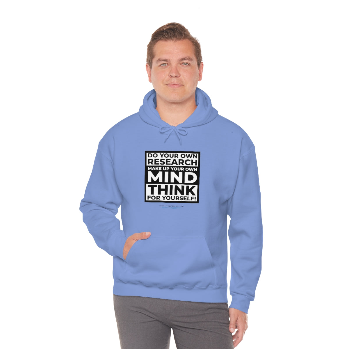 'Think for Yourself' Hooded Sweatshirt (8 colors)