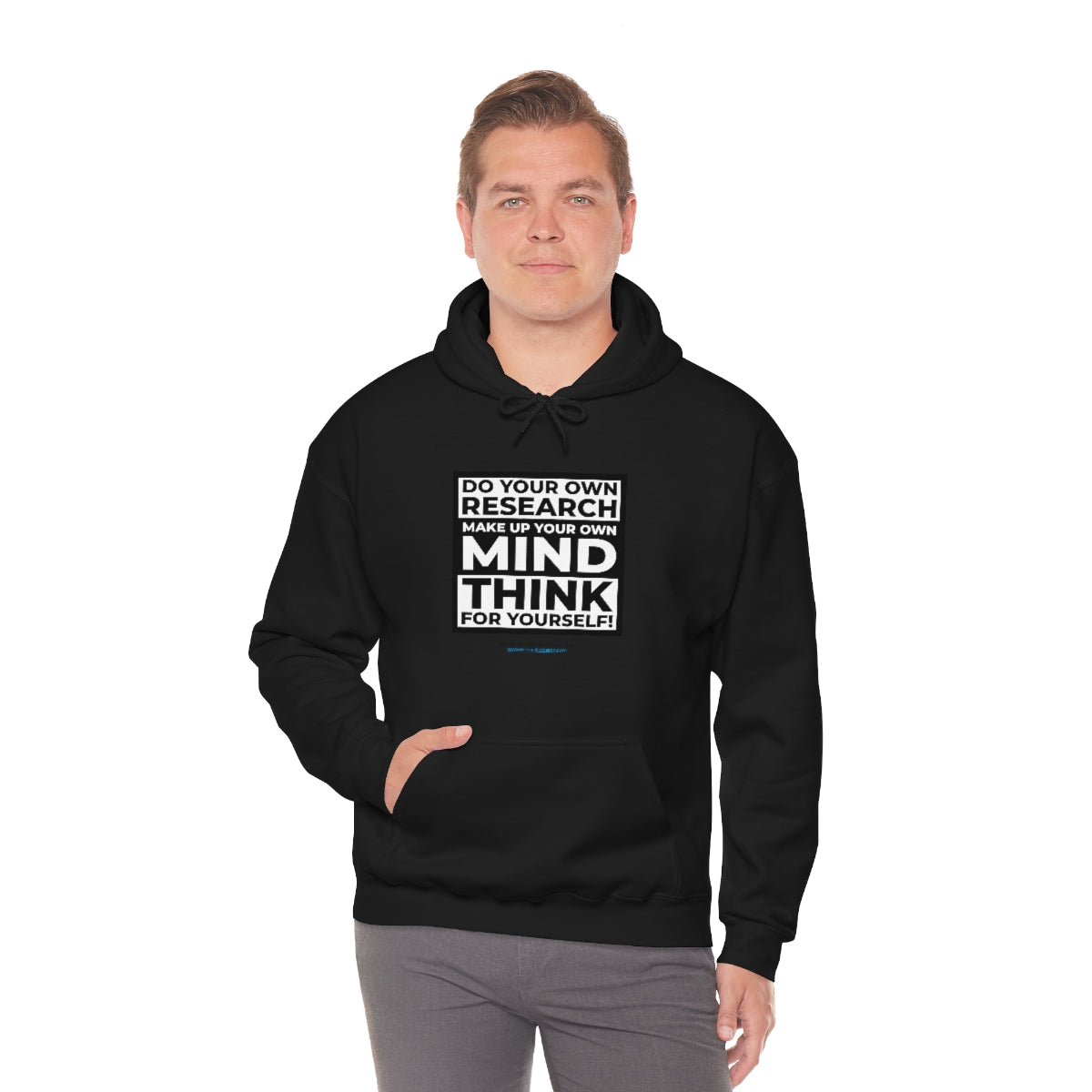 'Think for Yourself' Hooded Sweatshirt (8 colors)