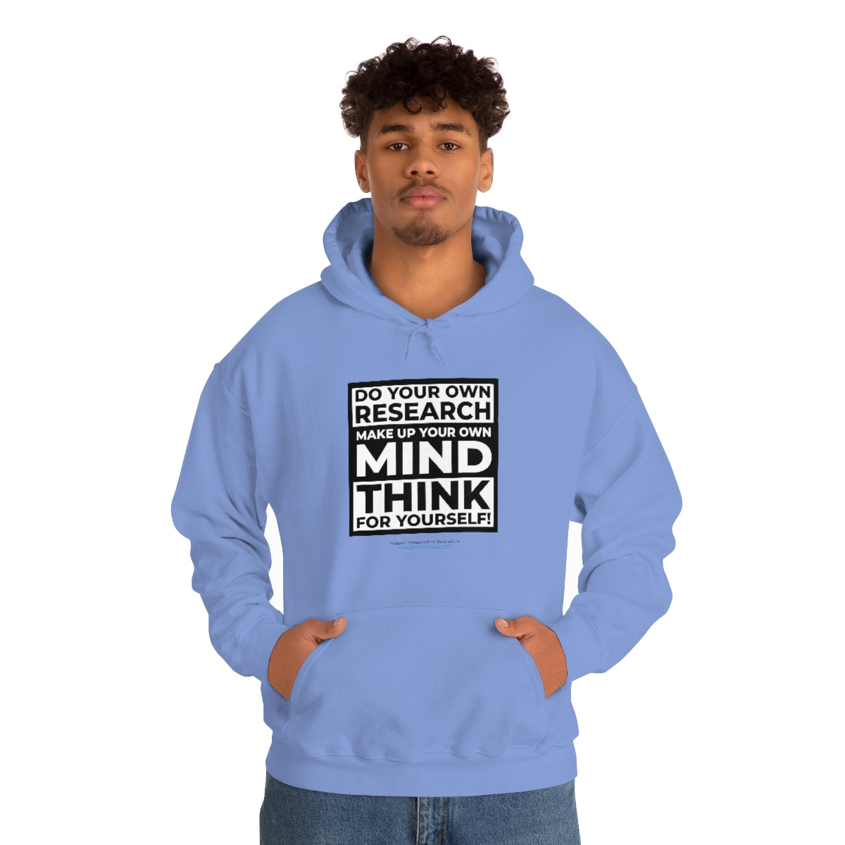 'Think for Yourself' Hooded Sweatshirt (8 colors)