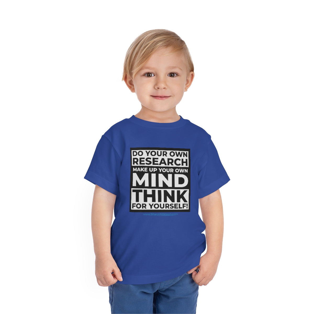 'Think for Yourself' Toddler T-shirt (8 colors)