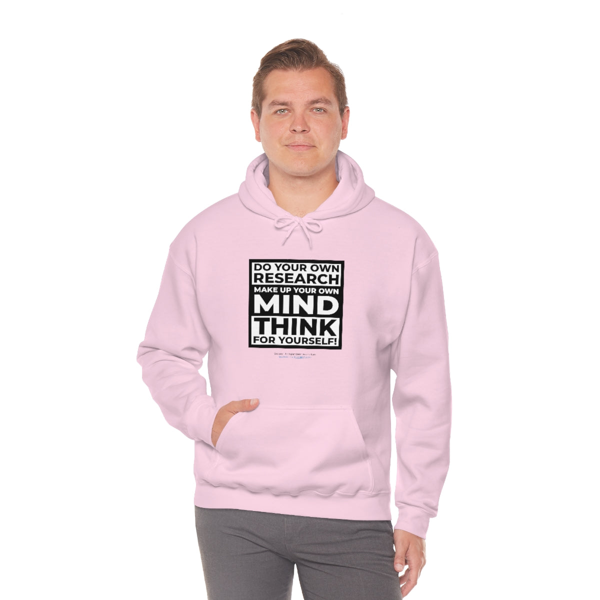 'Think for Yourself' Hooded Sweatshirt (8 colors)