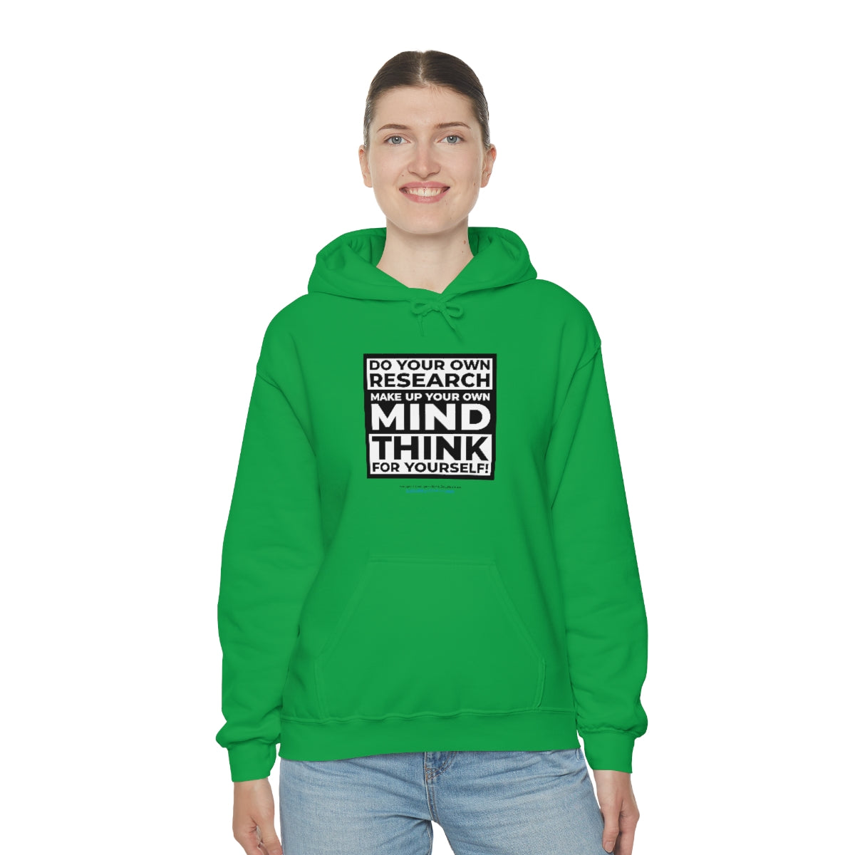 'Think for Yourself' Hooded Sweatshirt (8 colors)