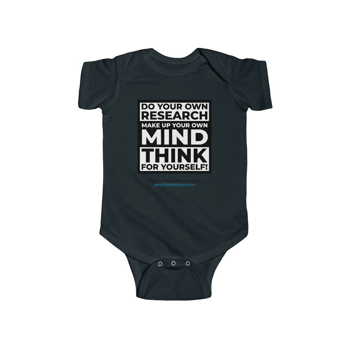 'Think for Yourself' Baby Onesie (7 Colors)