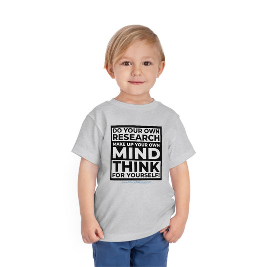 'Think for Yourself' Toddler T-shirt (8 colors)