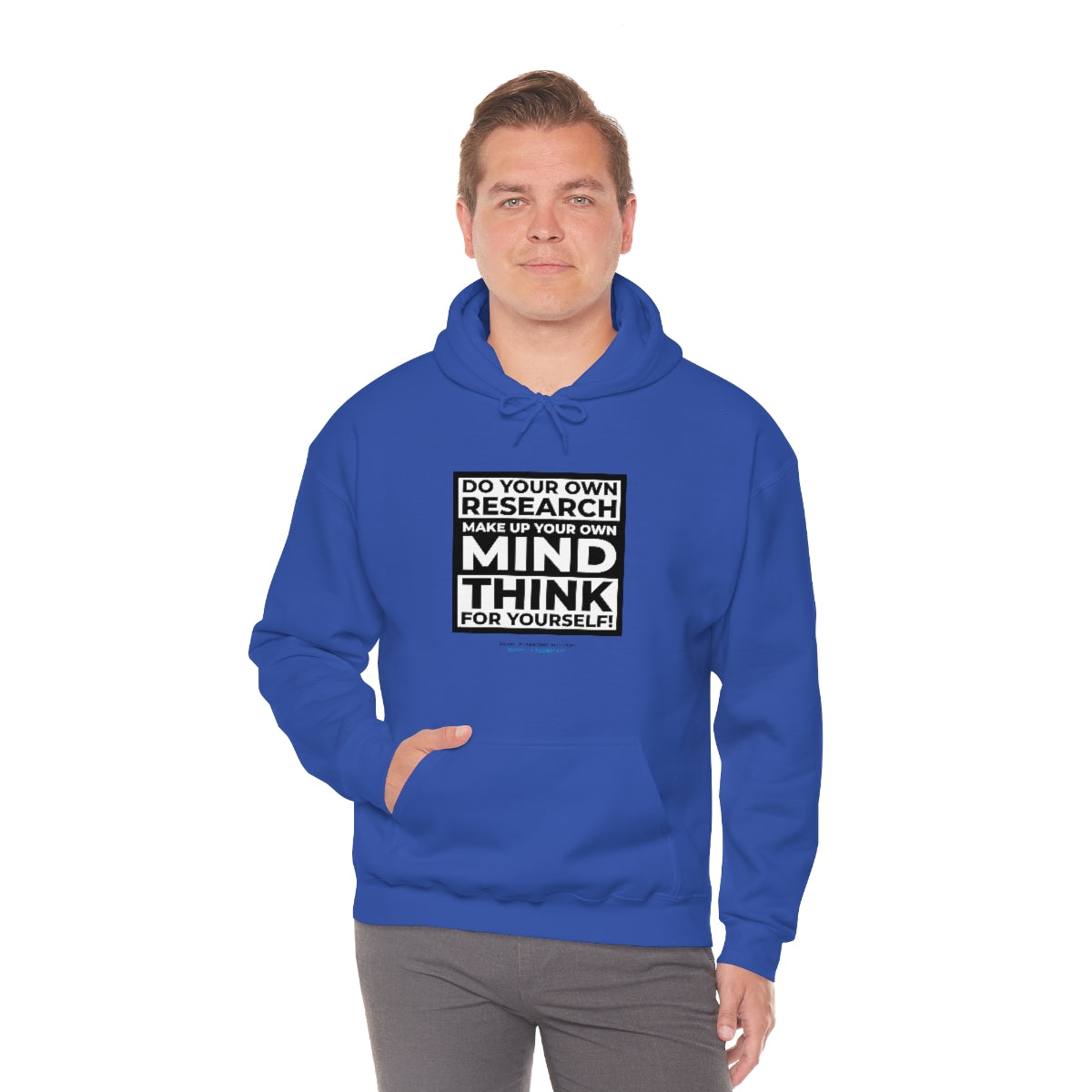 'Think for Yourself' Hooded Sweatshirt (8 colors)