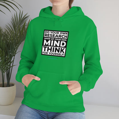 'Think for Yourself' Hooded Sweatshirt (8 colors)