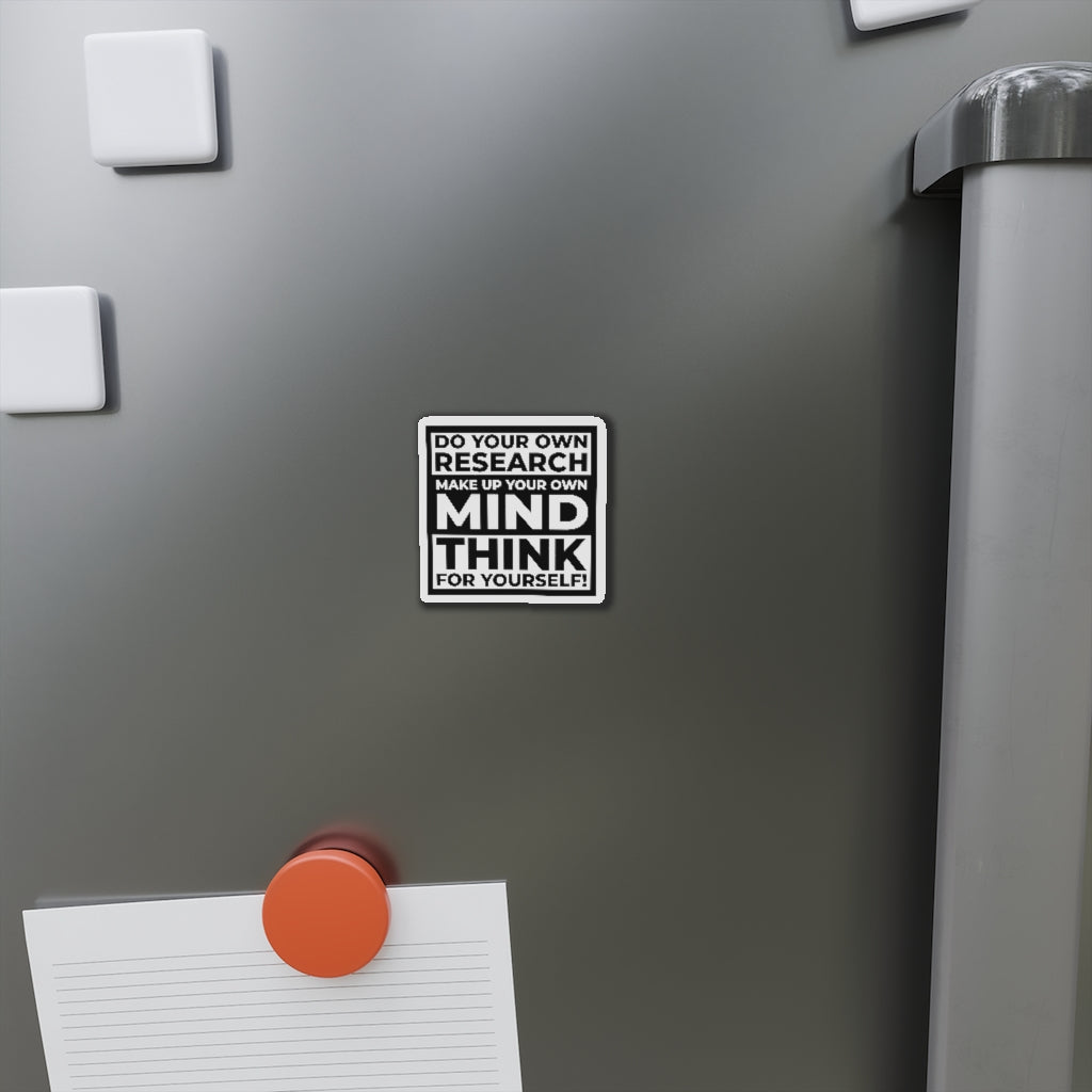 "Think for Yourself" Vinyl Magnets (3 sizes)