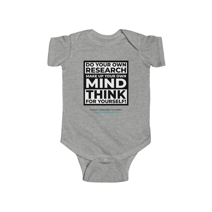 'Think for Yourself' Baby Onesie (7 Colors)