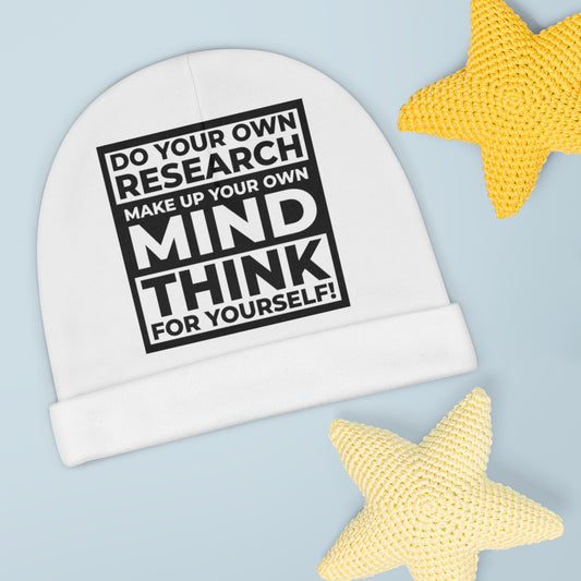 'Think for Yourself' Baby Beanie